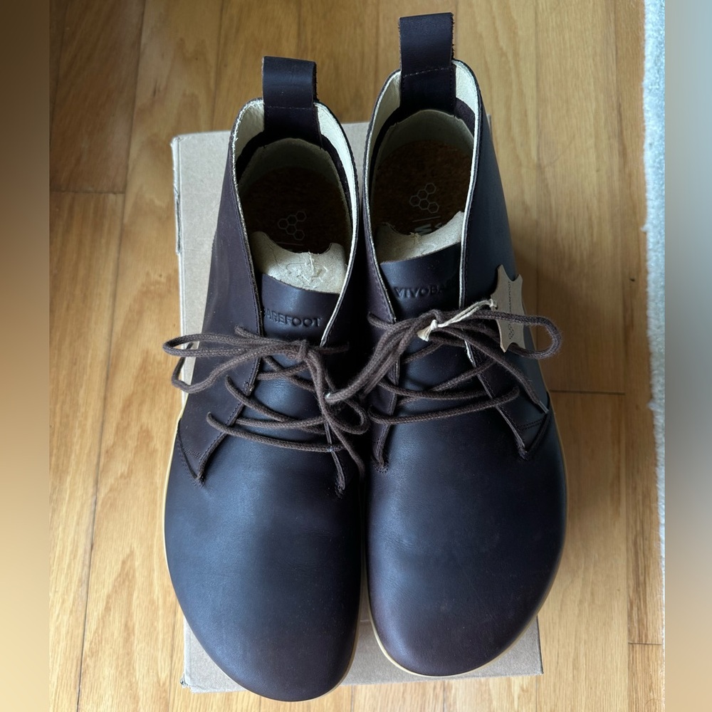 MOVING SALE ✖️ Vivo barefoot Gobi IV Men's Bracken Leather Shoes